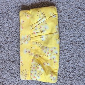 Old navy bag, yellow summer bag